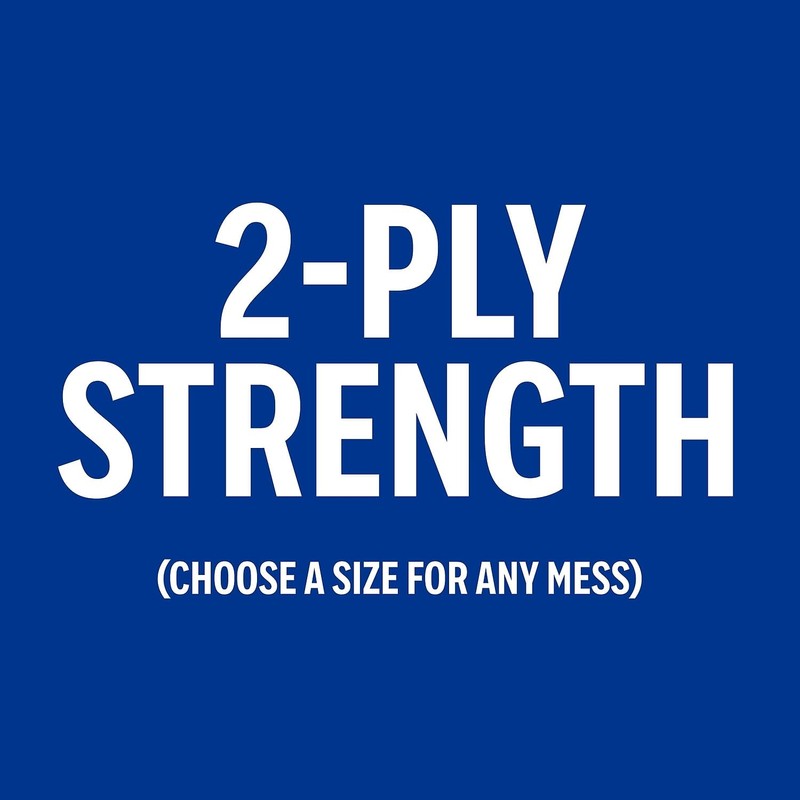 Perk Choose-A-Size Paper Towels, 2-Ply, 116 Sheets/Roll, 8 Rolls Pack