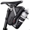 ROTTO Bike Saddle Bag Bicycle Seat Pack with Water Bottle