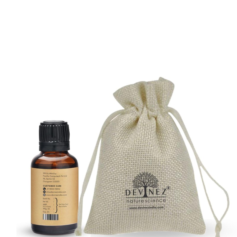 Devinez Sandalwood (Chandan) Essential Oil, 100% Pure, Natural & Undiluted,