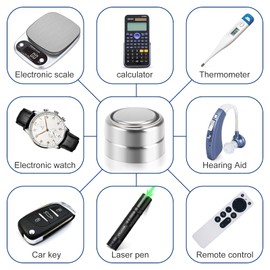 kunying AG4 LR626 Battery 15 Pack, Long-Lasting LR626/L626 /SR626 /377 /SR626SW Batteries Coin Cells for Watches Calculators Toys