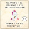 Parent-New Mr. & Mrs. Panda Unicorn Vegan Toiletry Bag, red,