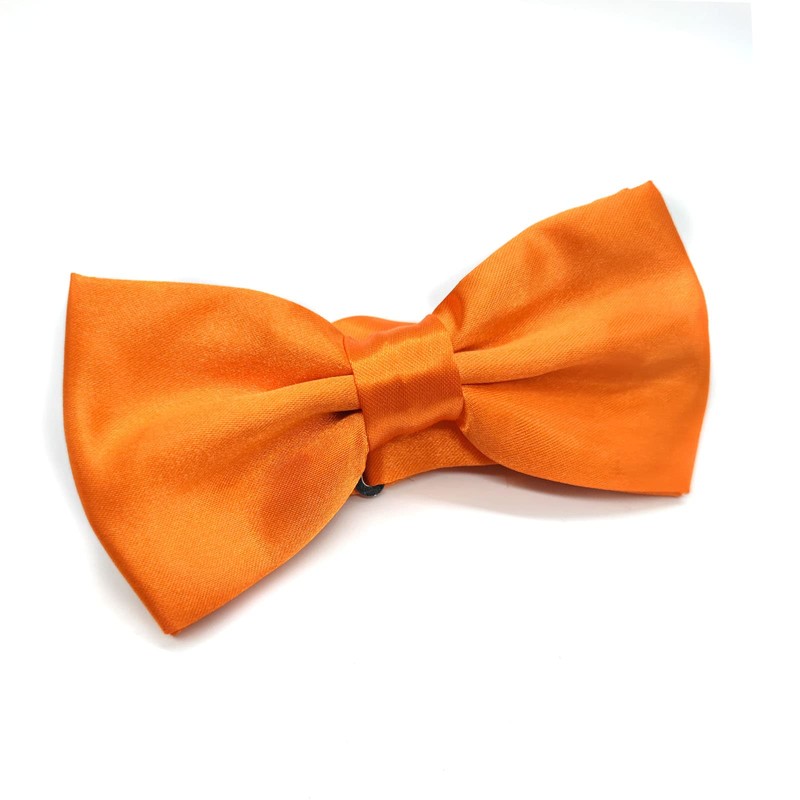 Medsuo Adjustable Bowtie, Men BowtiePre-Tied Bow Tie for Parties (Orange)