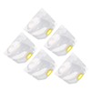 5Pcs Grain Sealed Storage Bag Reusable Transparent Grain Storage Bag