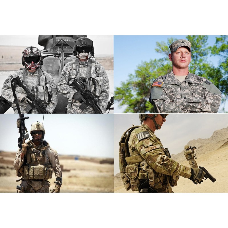 Antrix 2 Pack NATO Flag Tactical Patch Hook and Loop
