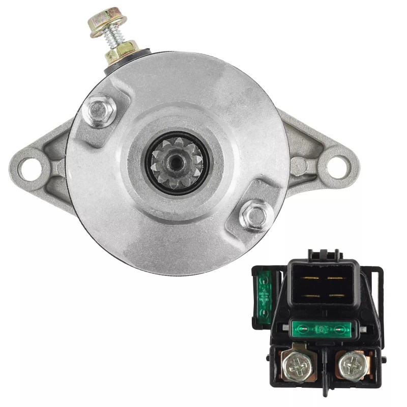 Caltric Starter & Relay Solenoid for Suzuki LT-A400 LTA400F Eiger
