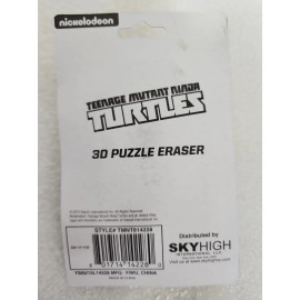Sky High Teenage Mutant Ninja Turtle Raphael 3D Puzzle Eraser 2015 Nickelodeon