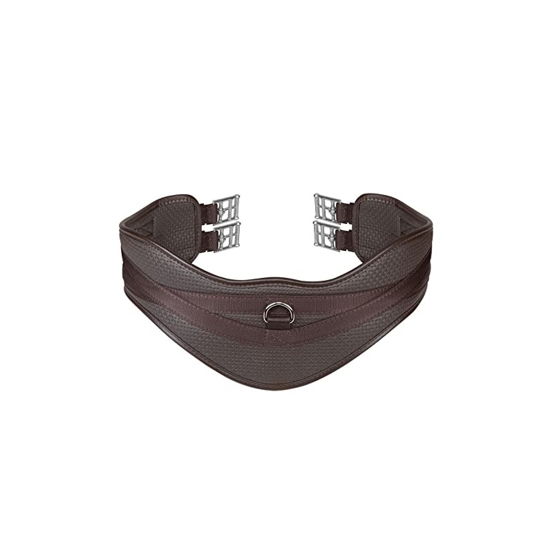 Shires ARMA Anti-Chafe Anatomical Girth with Elastic - Brown 56