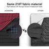 AGEMORE Cotton Flannel Double Sleeping Bag for Camping, Backpacking Or