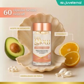 Cápsulas Faciales TWIST GLOW Hidrolizado de Perla Aceite Aguacate Vitamina C