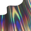 VViViD Black Holographic Chrome Vinyl Wrap Rainbow Finish Roll DIY