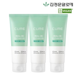 Kim Jong -moon Aloe Cure Rialo 150ml of Soothing Gel / 김정문알로에 큐어 리알로에 수딩젤 150ml 3개