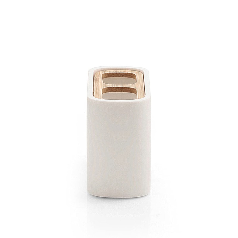 Gedy Melbourne Portaspazzolini da Bagno, Misure e Peso: 8,5X12,8X5,6 CM