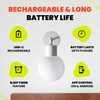 Poplight Wireless Wall Sconce (Shark Tank) Rechargeable & Dimmable LED