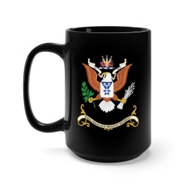 MIP Black Mug 15oz - 503rd Parachute Infantry Regiment  - THE ROCK X 300