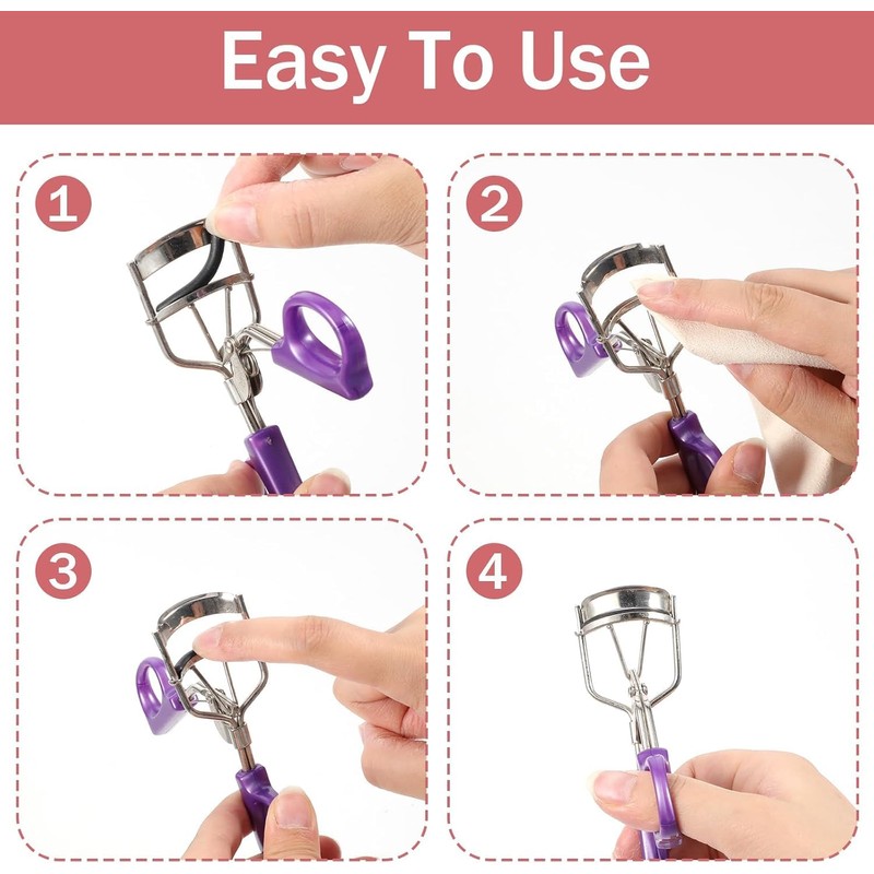 30 Pcs Eyelash Curler Refill, Eyelash Curler Refills, Eyelash Curlers