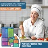 Air Fryer Accessories Magnetic Cheat Sheet Set by Linda’s Essentials