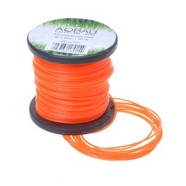 Aqbau® Mowing Line Round 2.4 mm x 90 m Trimmer Line Replacement Thread Grass Trimmer Thread Lawn Mower Line Trimmer Line Nylon Thread Grass Trimmer Round Replacement Trimmer