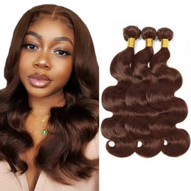 2 EC J #4 BB Human Hair Bundles Extension 12 14 16 Inch