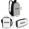 AmzPrint Elementary School Boys Girls Kids 3pcs Basketball Backpacking Set