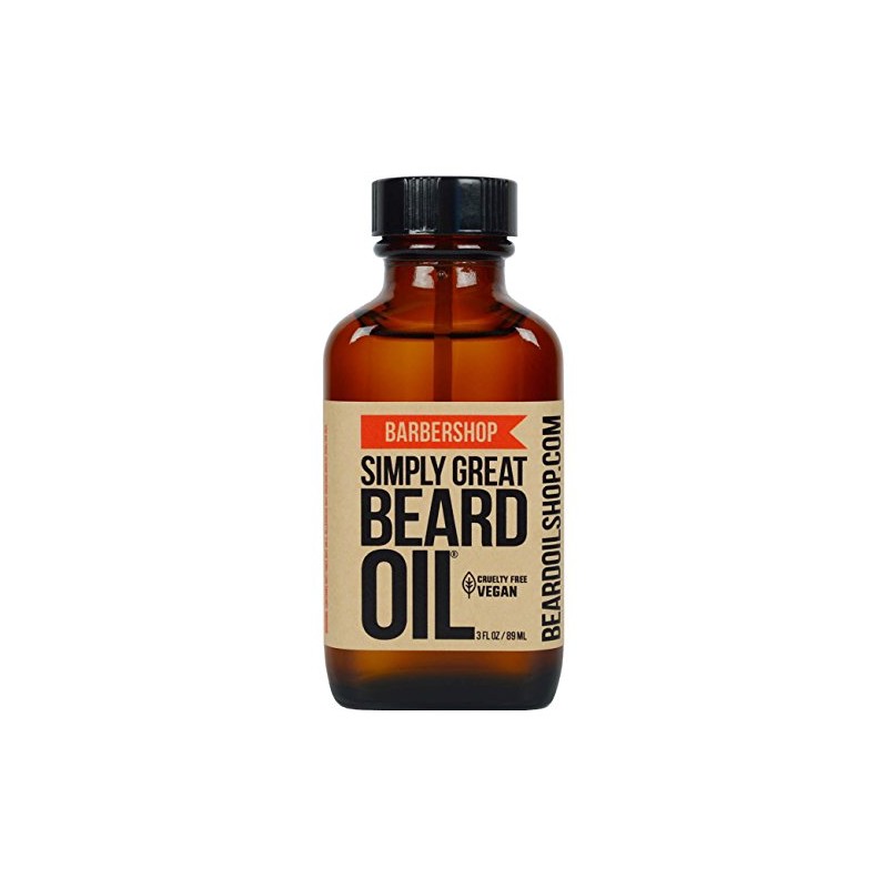 BARBERSHOP Scented Beard Oil - Beard Conditioner 3 Oz Easy