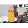Igloo 10 Gallon Industrial Beverage Cooler, Yellow/Red/White