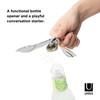 Umbra Tipsy Bottle Opener, Bottle Opener for Opening Bottle Caps,