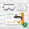 medisana EM 100 Eye Massager, Heated Eyemask with Massage, Heat
