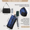 Rolling Duffle Bag with Wheels,86L 30”Carry on Luggage with Wheels,Folding