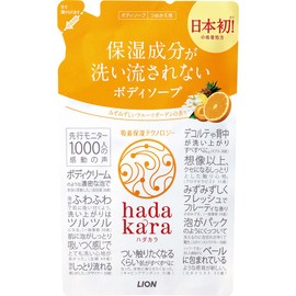 hadakara(ハダカラ) ボディソープ フルーツガーデンの香り 詰め替え 360ml
