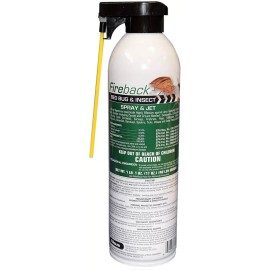 NISUS Fireback Bed Bug Insect Spray Fleas Ticks Lice Roaches Ants 17 oz Can by Nisus