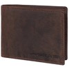 Marc Peter Oslo Men's Brown Leather Wallet with RFID Protection,