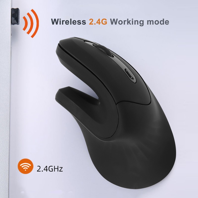 2.4G wireless vertical mouse ergonomics vertical mouse office game mouse