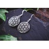 WINDALF Vintage Boho Earrings Flower of Life 3.2 cm Bohemia