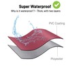 Vammcht Waterproof Apron with Comfortable Adjustable Bib, Rubber Vinyl Dishwasher