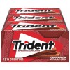 Trident Cinnamon Sugar Free Gum, 12 Packs of 14 Pieces