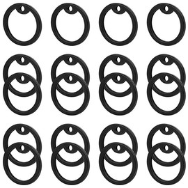 Jubaopen 20 Stück Silikon Hundemarke Military Hund ID Schalldämpfer Dog Hundemarke Schalldämpfer Schalldämpfer Ring militärische Hundemarke Schalldämpfer