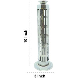 LINASO Stainless Steel Incense Stick Holder Agarbati Stand for Pooja