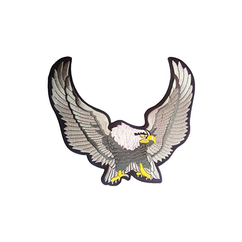 Sew-on Patches Back Eagle Eagle Large for Jackets Jeans Clothing