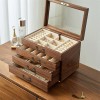 8PCS Vintage Drop Bail Dresser Drawer Pull Antique Bronze Cabinet