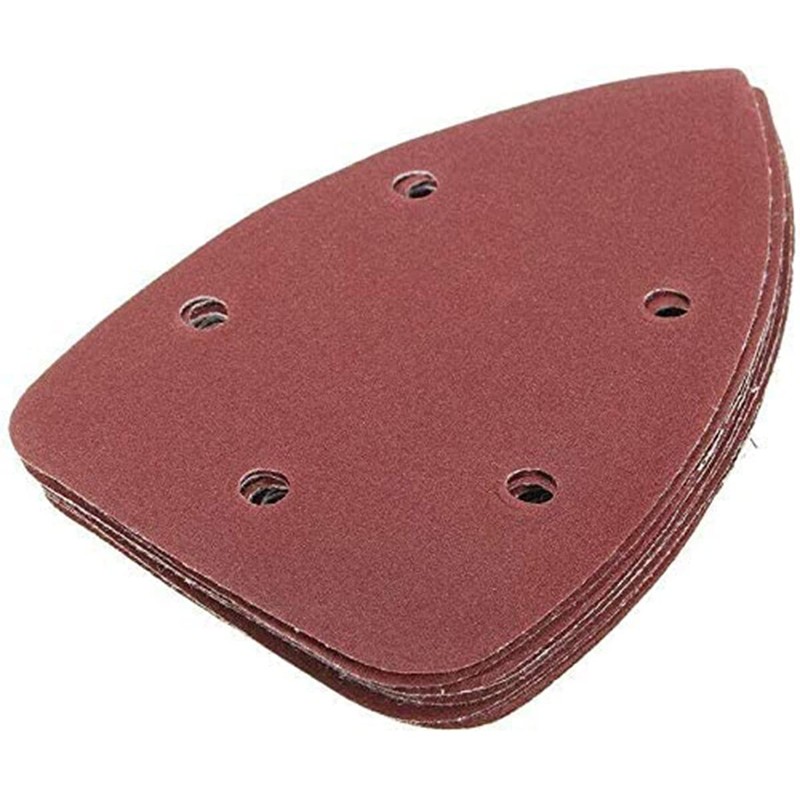 40pcs Mouse Detail Sander Sandpaper Pads Sheets 180 Grits 5