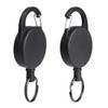 Vicloon Retractable Key Chain, 2 Pcs Badge Reel ID Card
