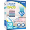 Fygrip 10 Pack Small Vacuum Storage Bags with Hand Pump,