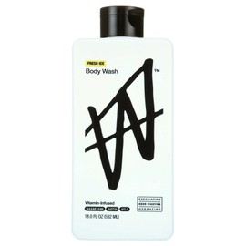 W By Jake Paul Body Wash Exfoliating Hydrating Fresh Ice 18 fl oz