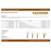 Eastwire 18/6 100ft Thermostat Wire - Solid Copper 18 Gauge