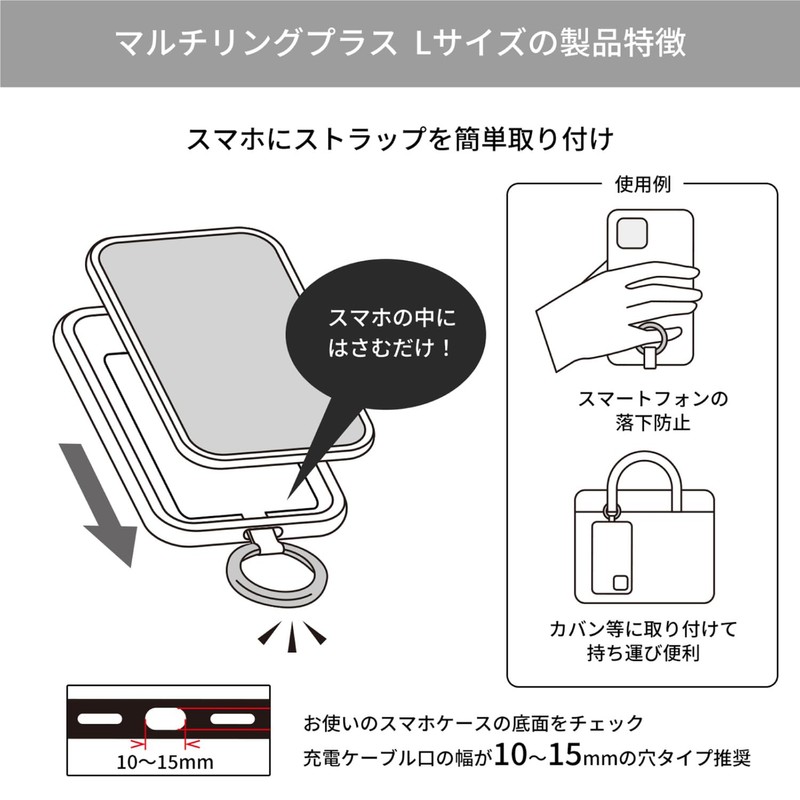 Gourmandies Blue Rock Multi Ring Plus L Size Itoshi Sae