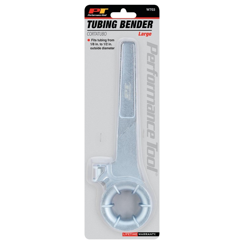 Performance Tool W703 Heavy-Duty Tubing Bender for Copper, Brass, and