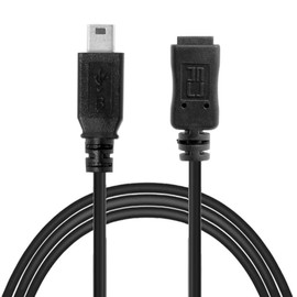 cablecc Mini USB B Type 5Pin Male to Female Extension Cable USB2.0 480Mbps 0.5m