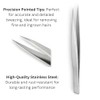 Pointed Tip Tweezers- Stainless Steel