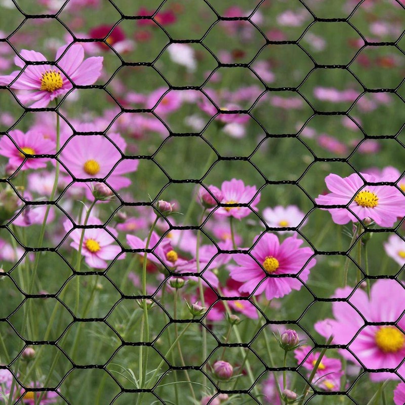 PVC Hexagonal Poultry Netting Chicken Wire 48 inches x 50