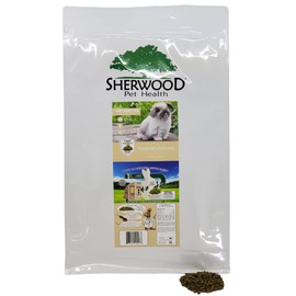 Sherwood Baby Rabbit Food. Hay-Based Pellet. No Wheat, Corn, or Soy for Better Digestion. 20 lbs